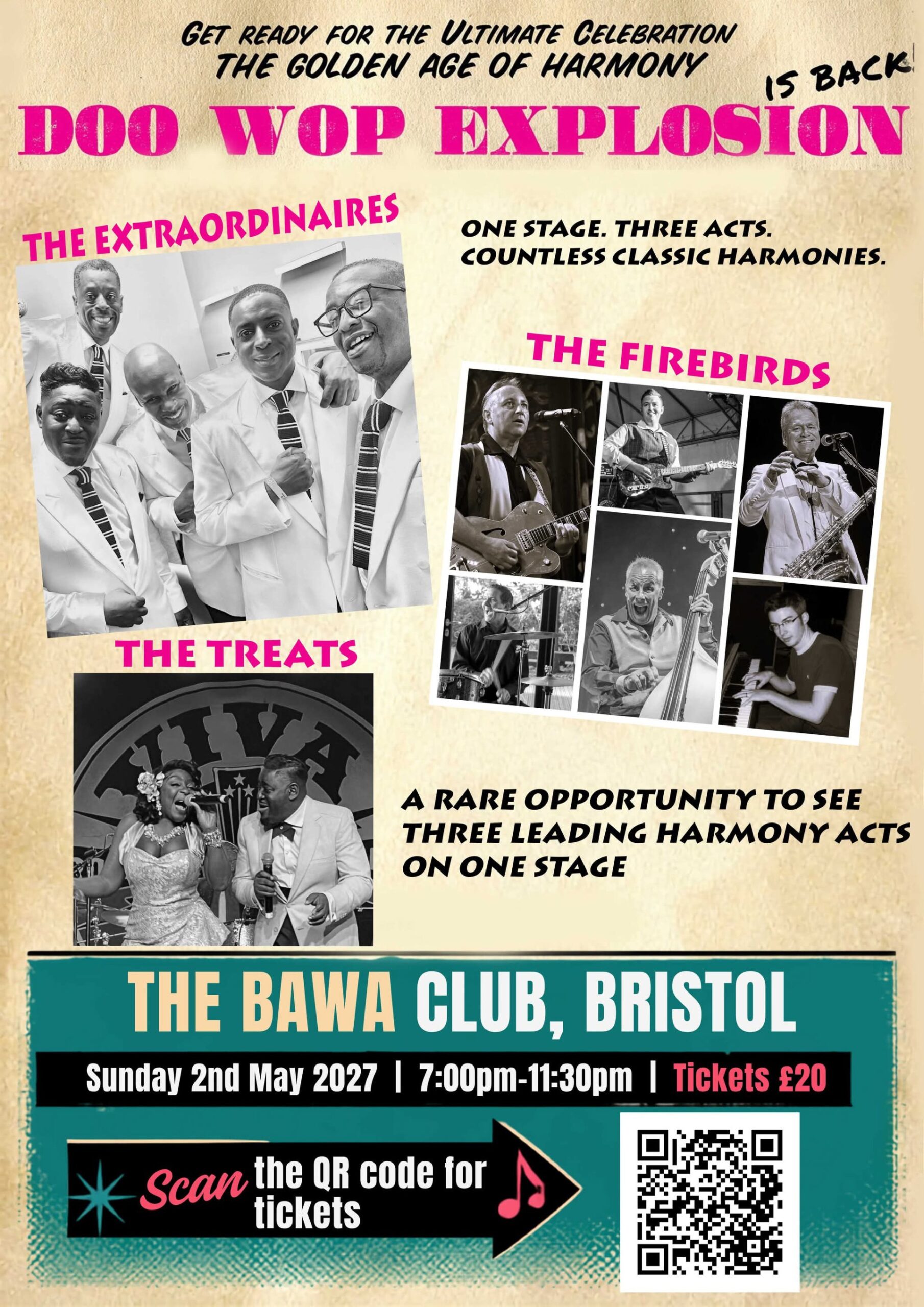 Doo Wop Explosion Bristol